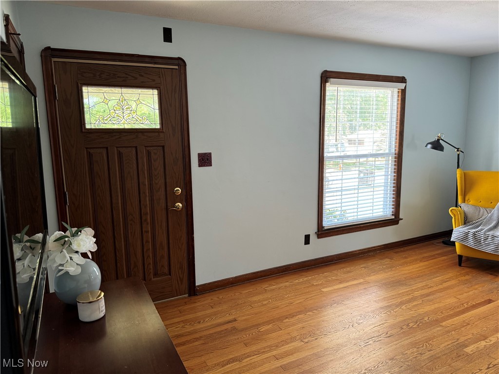 2809 Ralph Avenue Cleveland, OH 44109 - Photo 4 of 35 Entryway featuring light original hardwood flooring