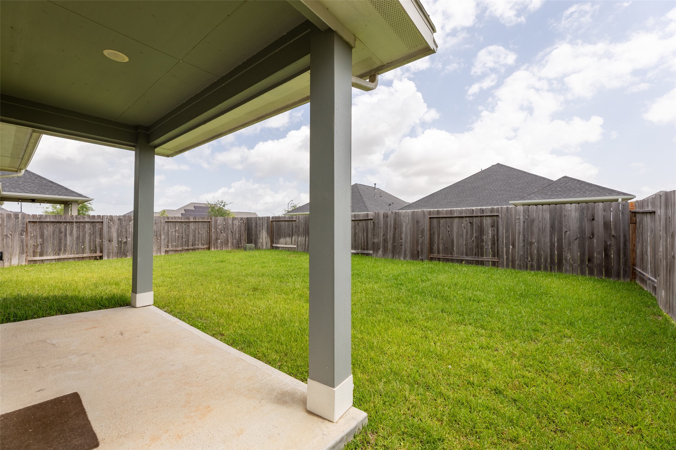31322 Conover Drive Fulshear, TX 77441 - Photo 27 of 38 a view of a backyard with a garden