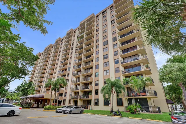 a view of city and balcony