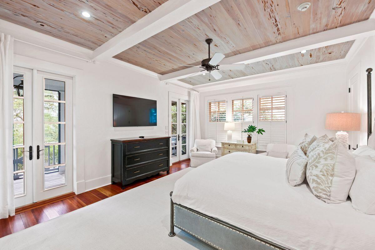 80 South Watch Tower Lane Inlet Beach, FL 32461 - Photo 20 of 33 Master to porch