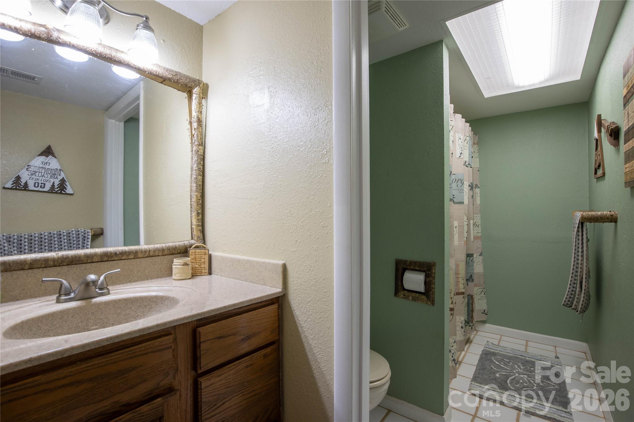 84 Sheets Farm Road Bakersville, NC 28705 - Photo 22 of 42 a bathroom with a sink and a mirror