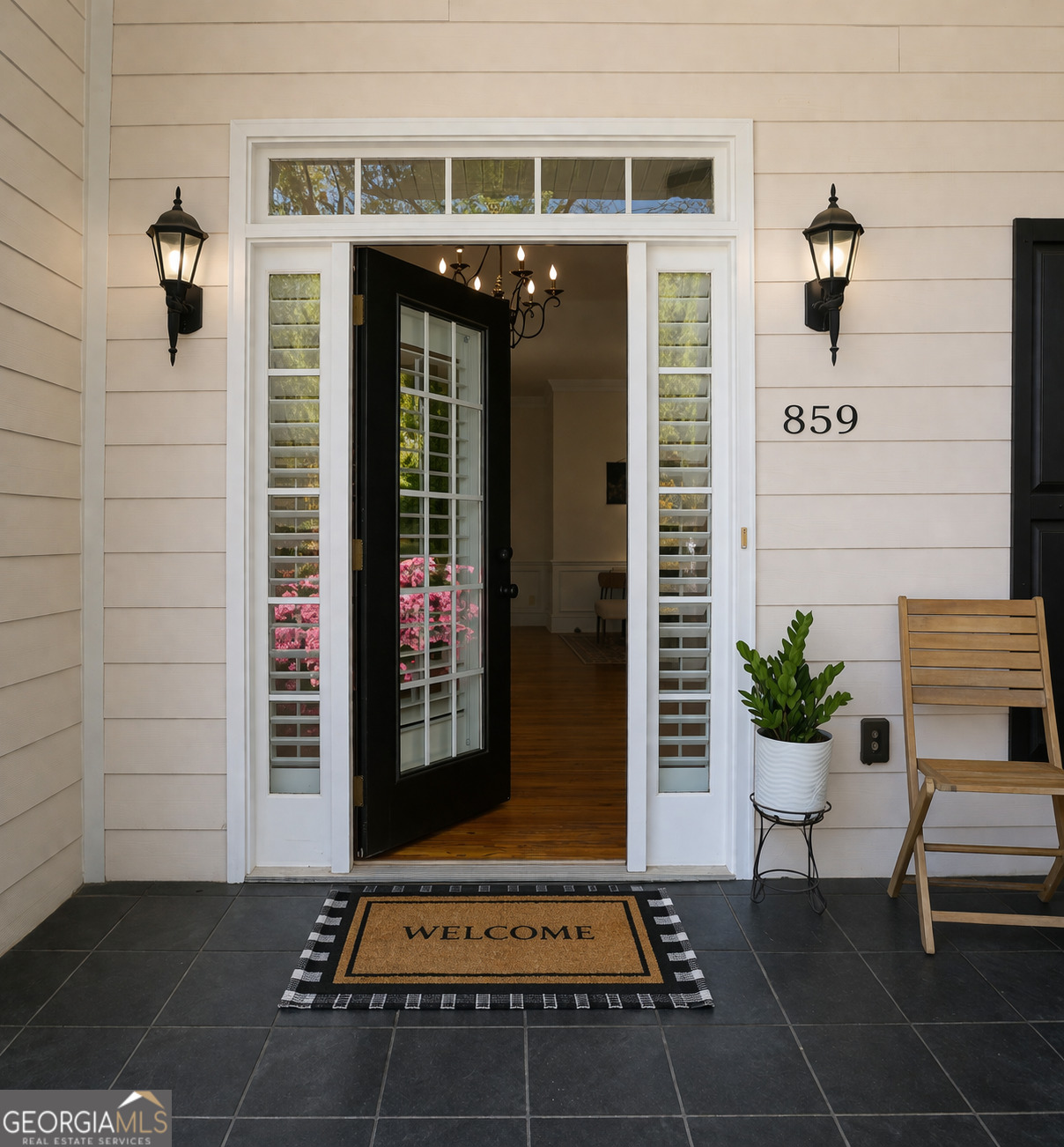 859 Tufthunter Macon, GA 31210 - Photo 7 of 94 a view of a entryway door of the house