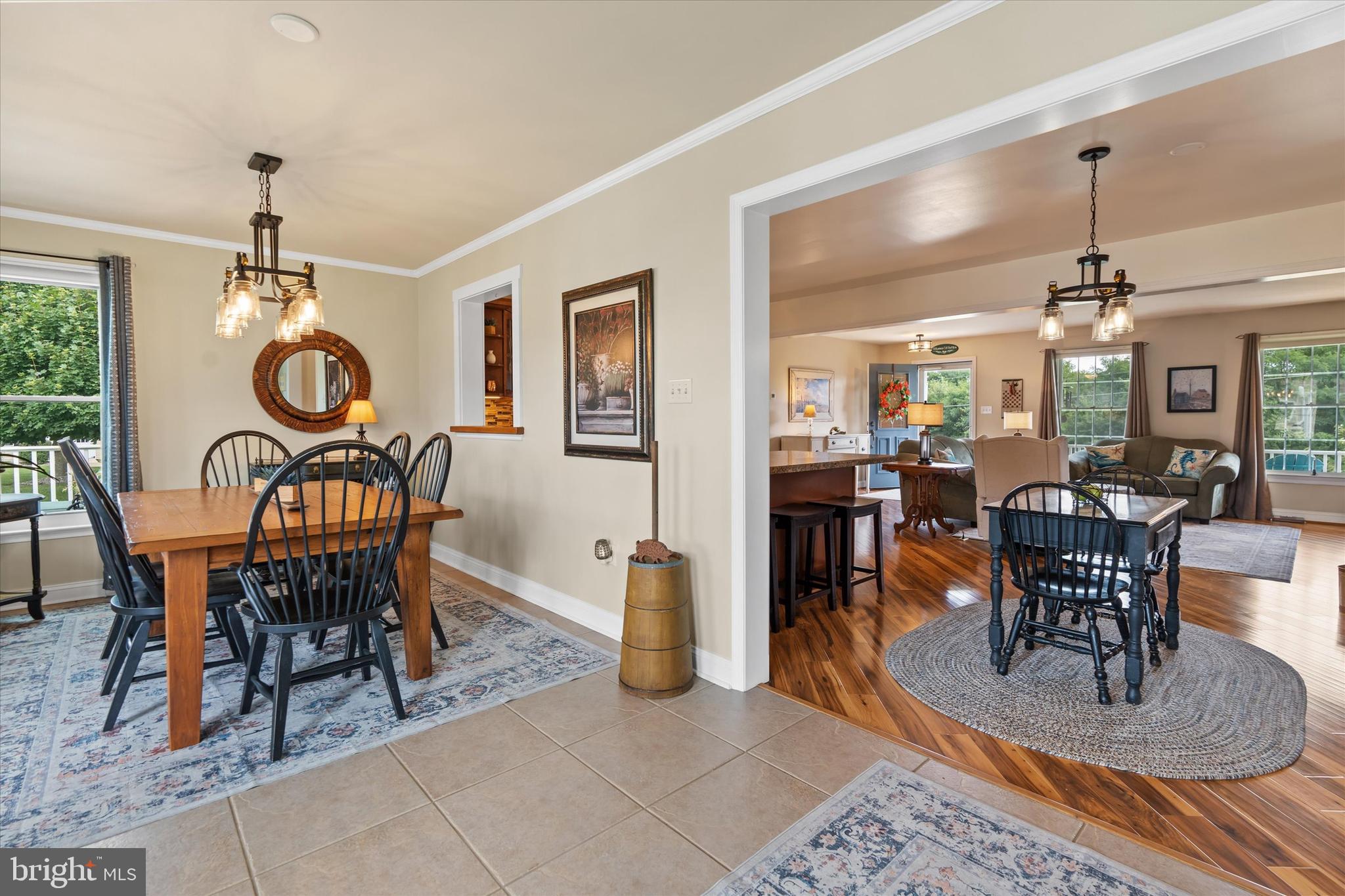 1451 Pond Neck Road Earleville, MD 21919 - Photo 16 of 67 OPEN CONCEPT KITCHEN TO DINNING ROOM