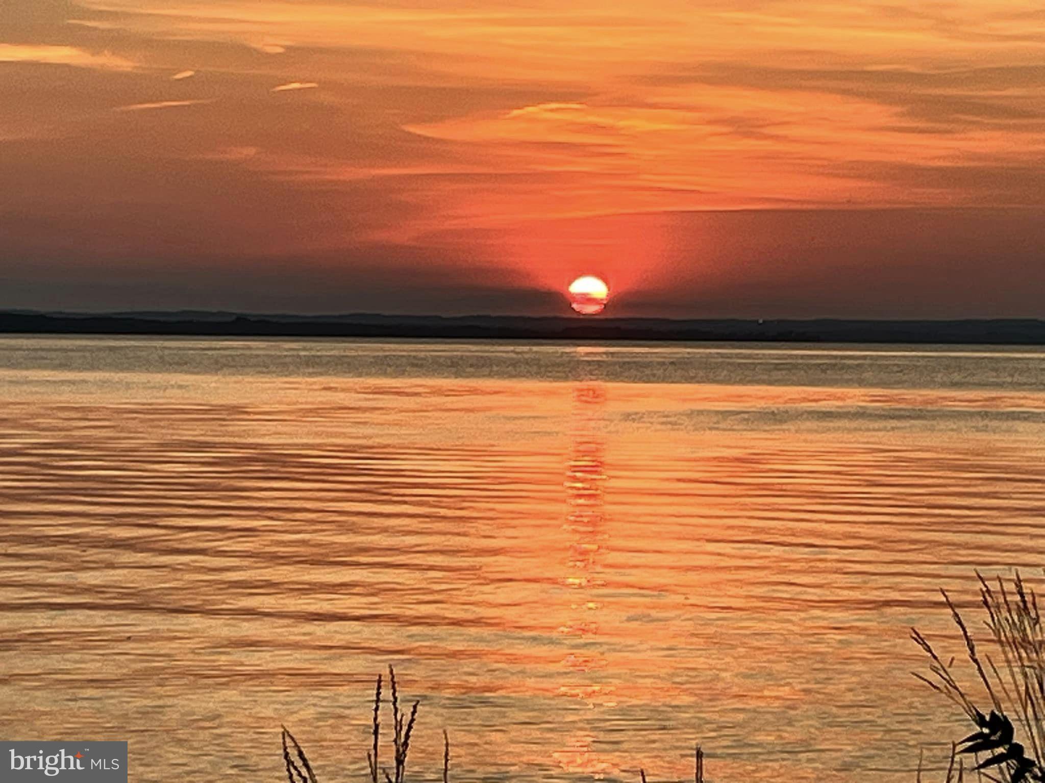 1451 Pond Neck Road Earleville, MD 21919 - Photo 55 of 67 Sunset on the Chesapeake Bay