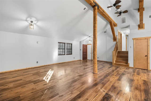 a view of front door