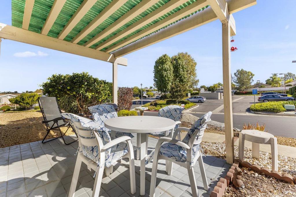 1476 Dover Street Oceanside, CA 92057 - Photo 31 of 45 a view of an chairs and tables in patio