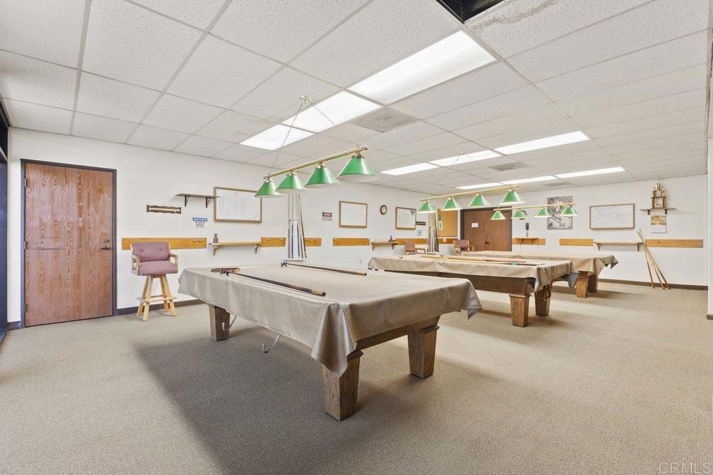 1476 Dover Street Oceanside, CA 92057 - Photo 36 of 45 a living room with furniture and pool table