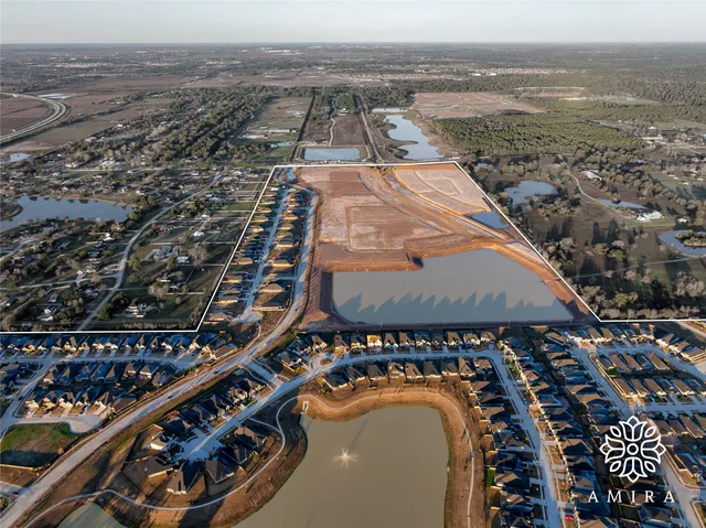 an aerial view of a balcony
