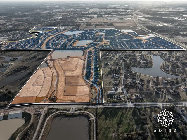 an aerial view of a balcony