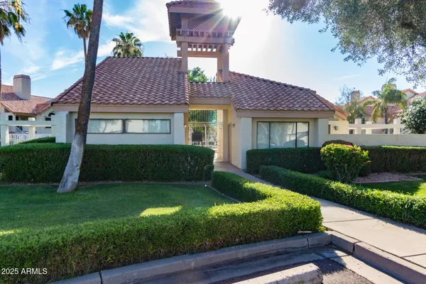 a view of a house with a big yard