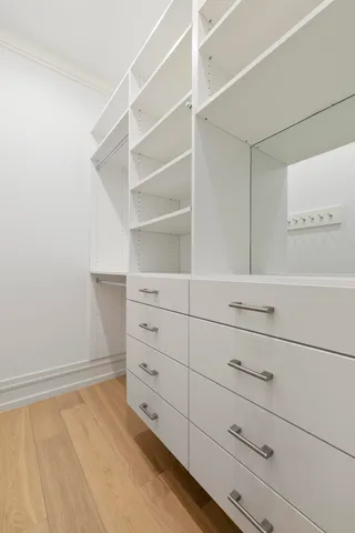a view of a dresser