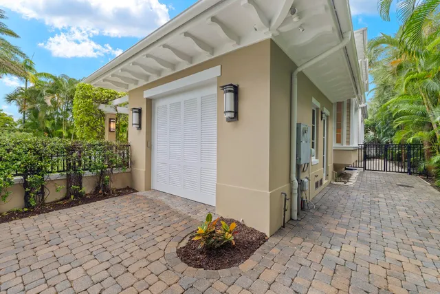 a view of a entryway door front of house