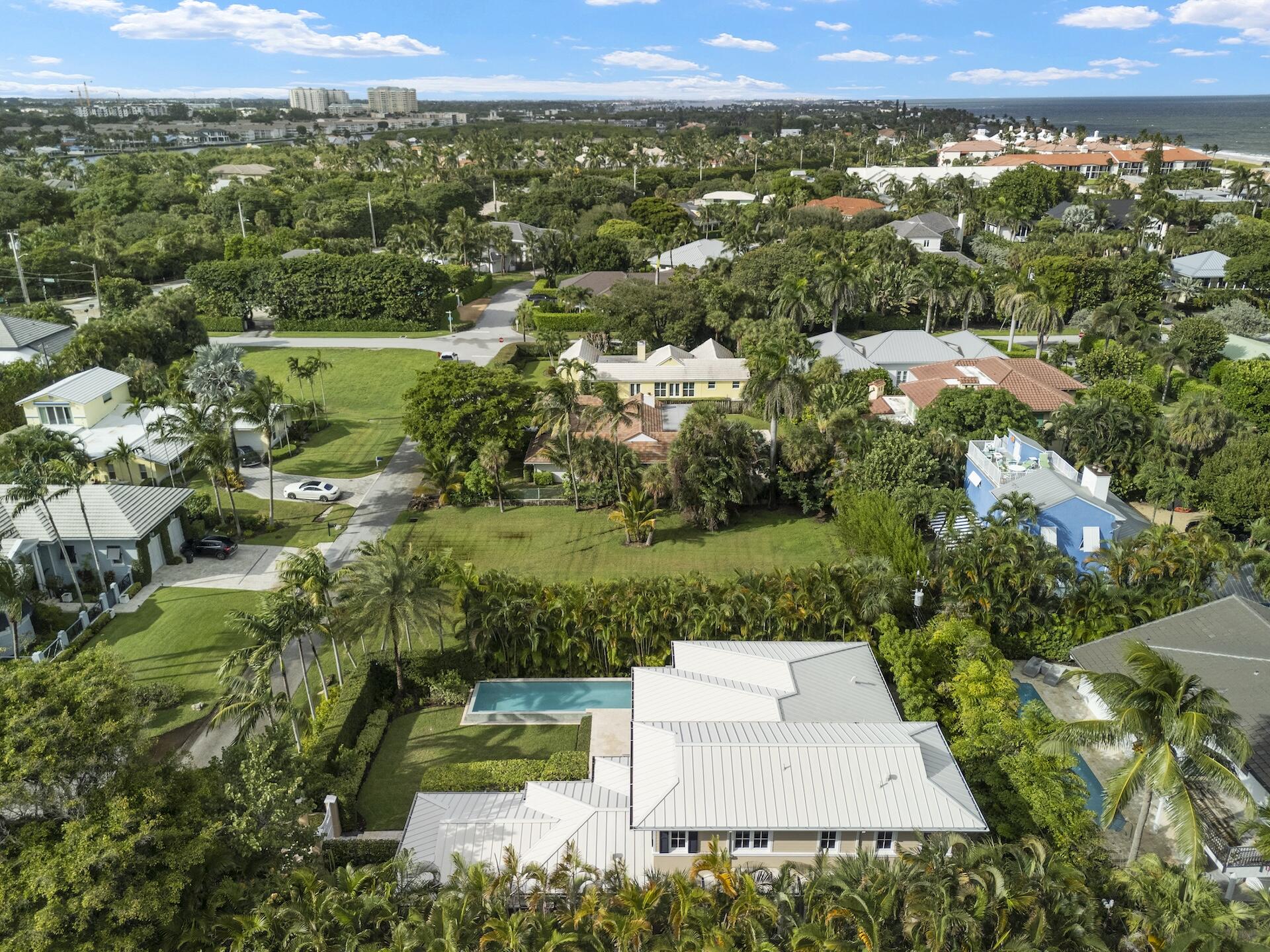 8 Osprey Drive Ocean Ridge, FL 33435 - Photo 41 of 51 an aerial view of a house with a yard