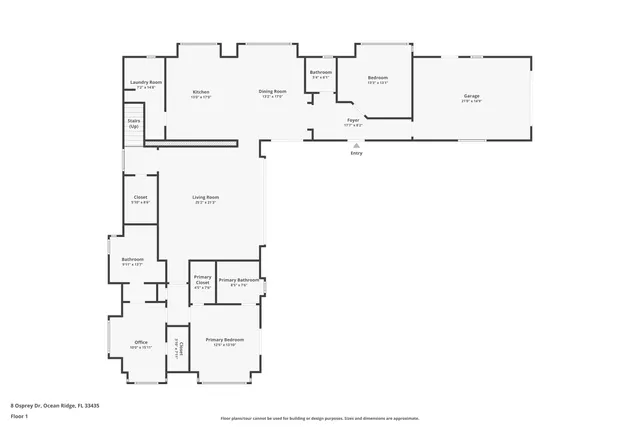 $3,895,000 | 8 Osprey Drive, Ocean Ridge, FL 33435