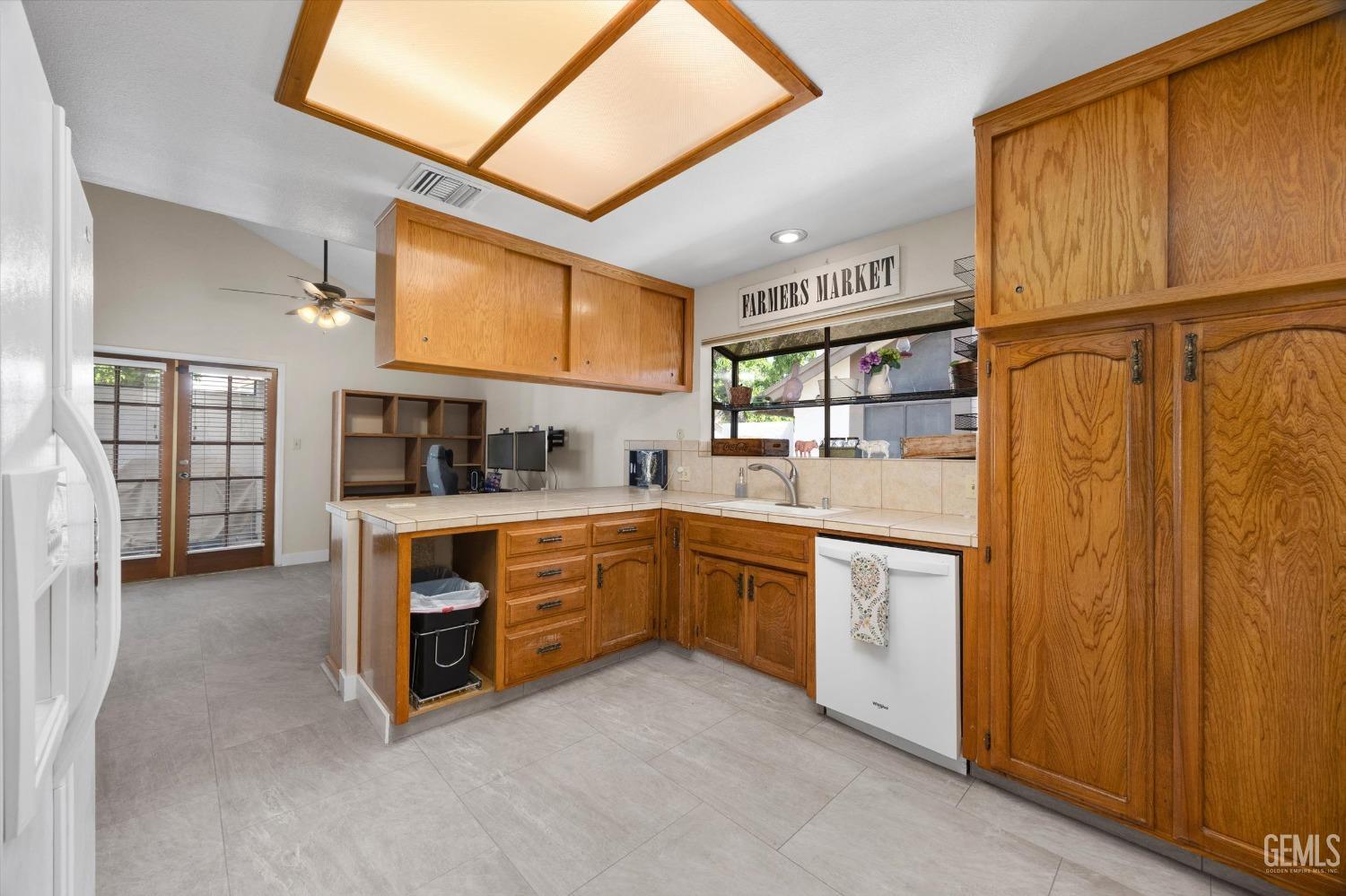 Undisclosed Address Bakersfield, CA 93309 - Photo 22 of 35 a kitchen with sink cabinets and window