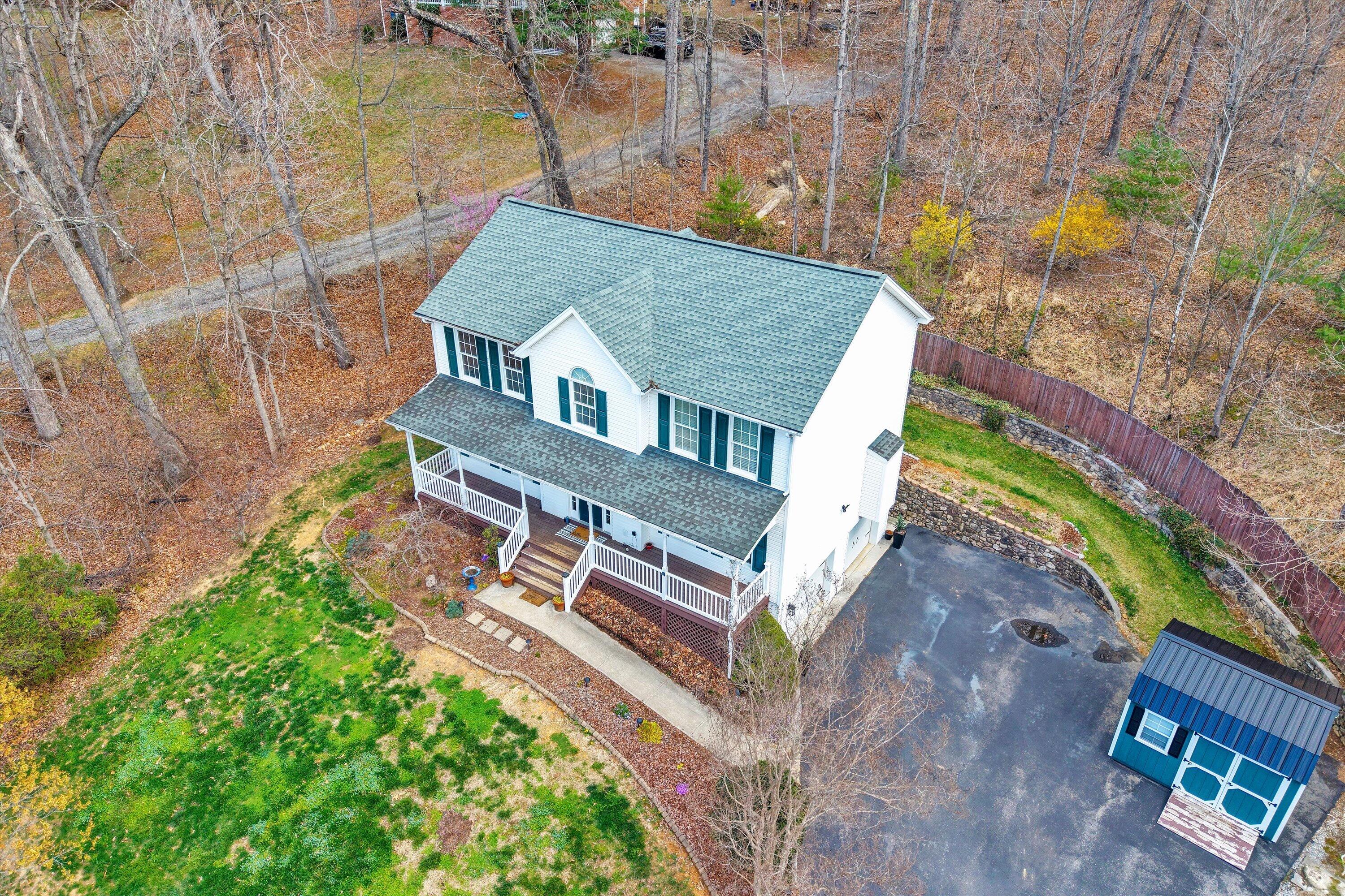 2540 Blue Ridge Springs Road Blue Ridge, VA 24064 - Photo 2 of 49 Overhead view