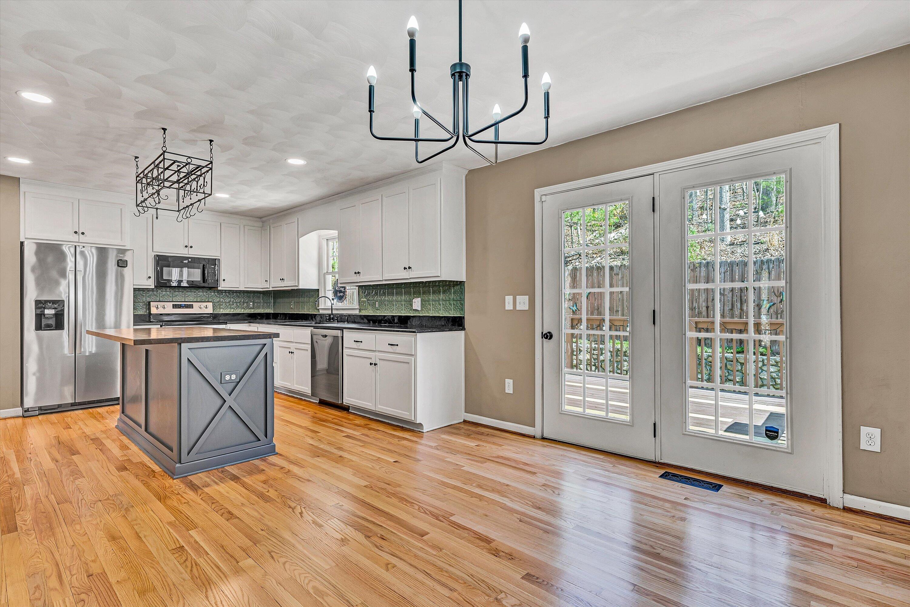 2540 Blue Ridge Springs Road Blue Ridge, VA 24064 - Photo 4 of 49 Kitchen from Den view