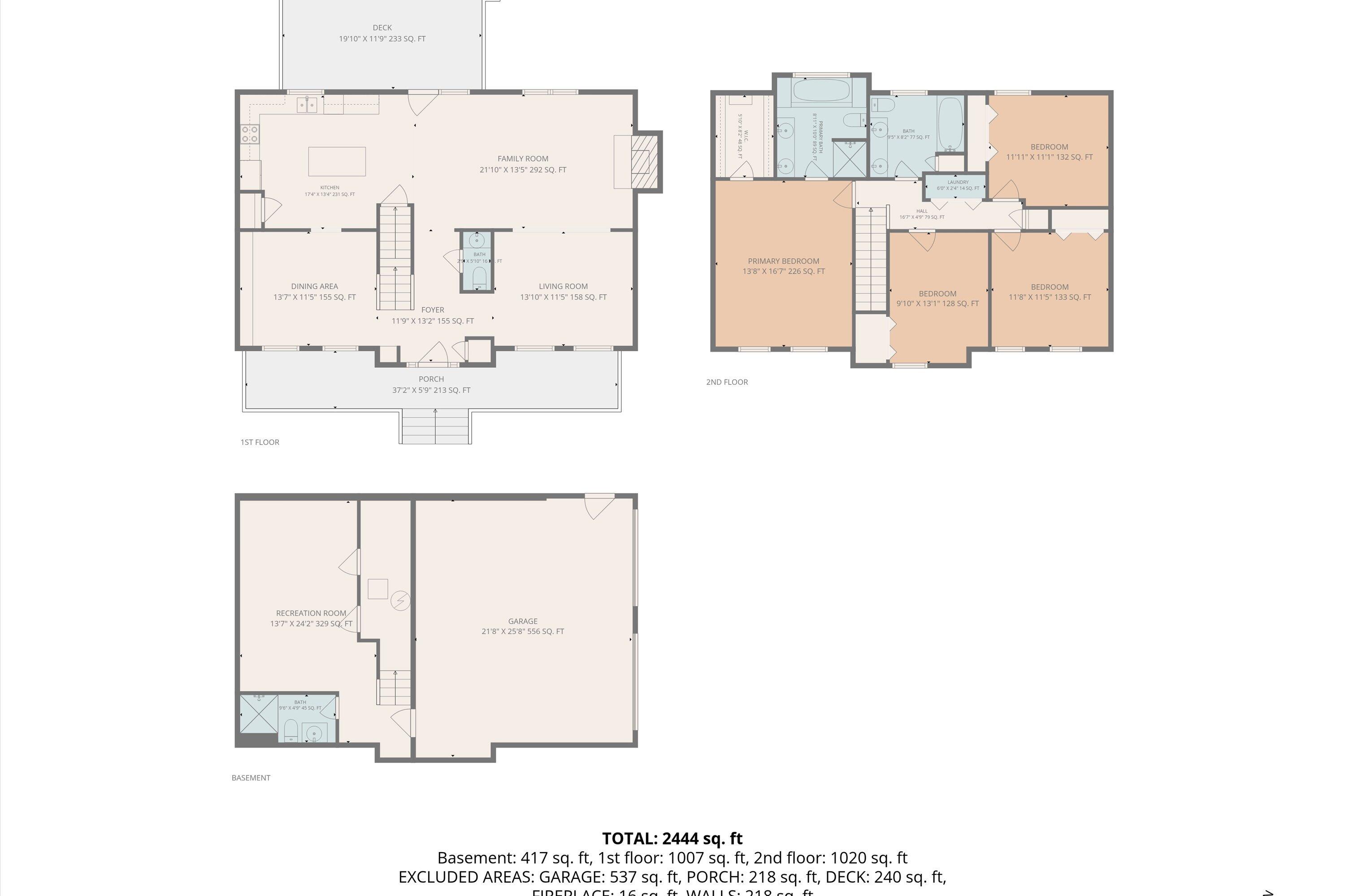 2540 Blue Ridge Springs Road Blue Ridge, VA 24064 - Photo 49 of 49 40-Floor Plan