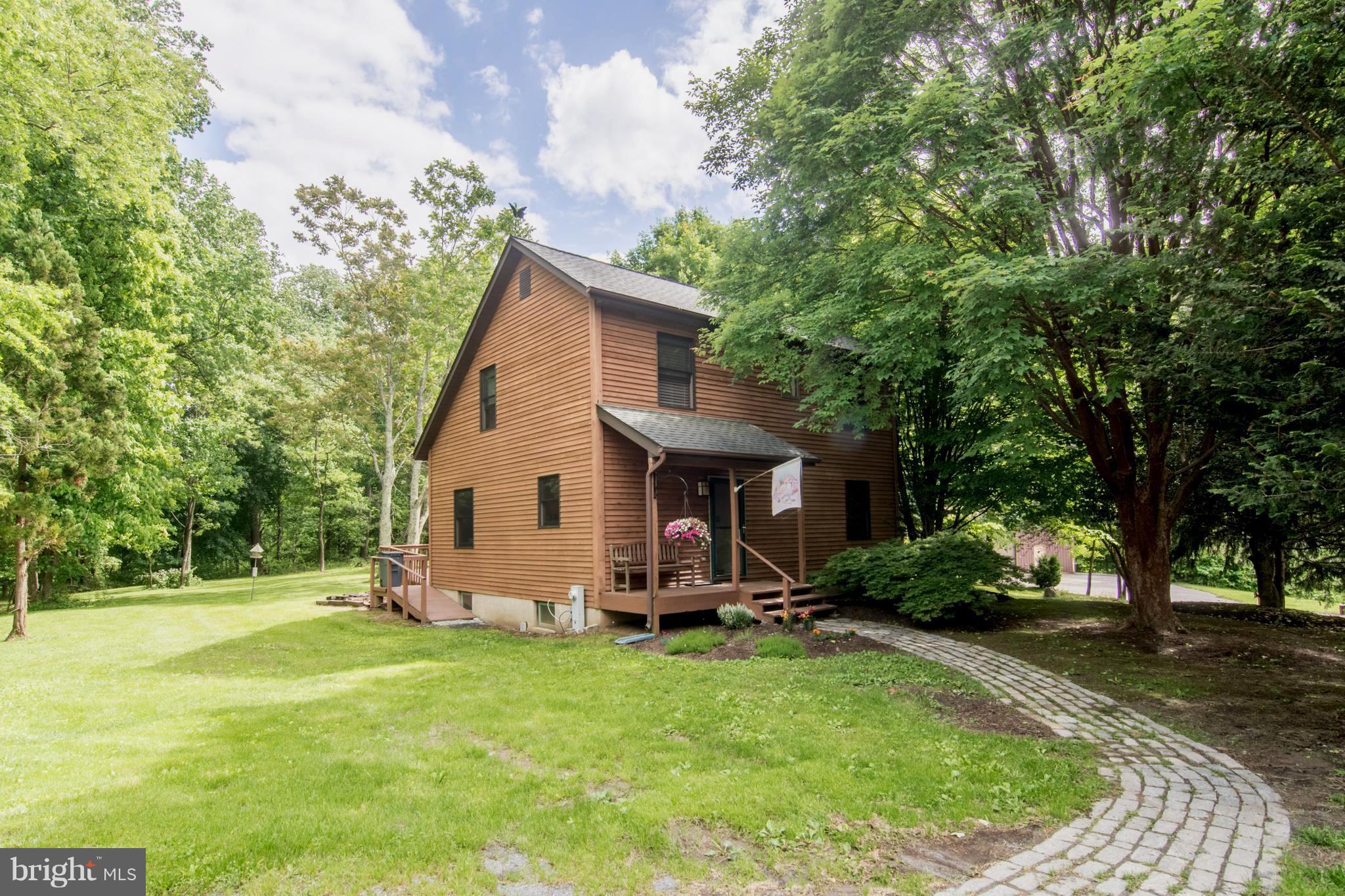 9803 Old Court Road Windsor Mill, MD 21244 - Photo 2 of 30 Winding cobblestone walk