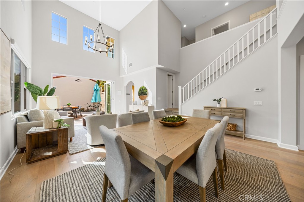 105 Copeland Irvine, CA 92618 - Photo 17 of 46 a view of a dining room with furniture