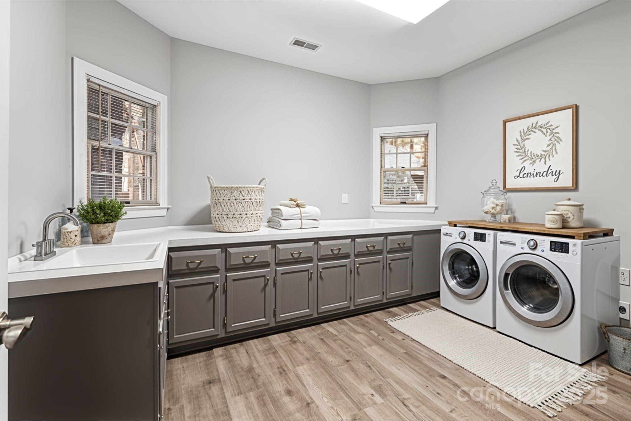 3475 Pikeview Road Fort Mill, SC 29715 - Photo 33 of 48 a utility room with sink dryer and washer