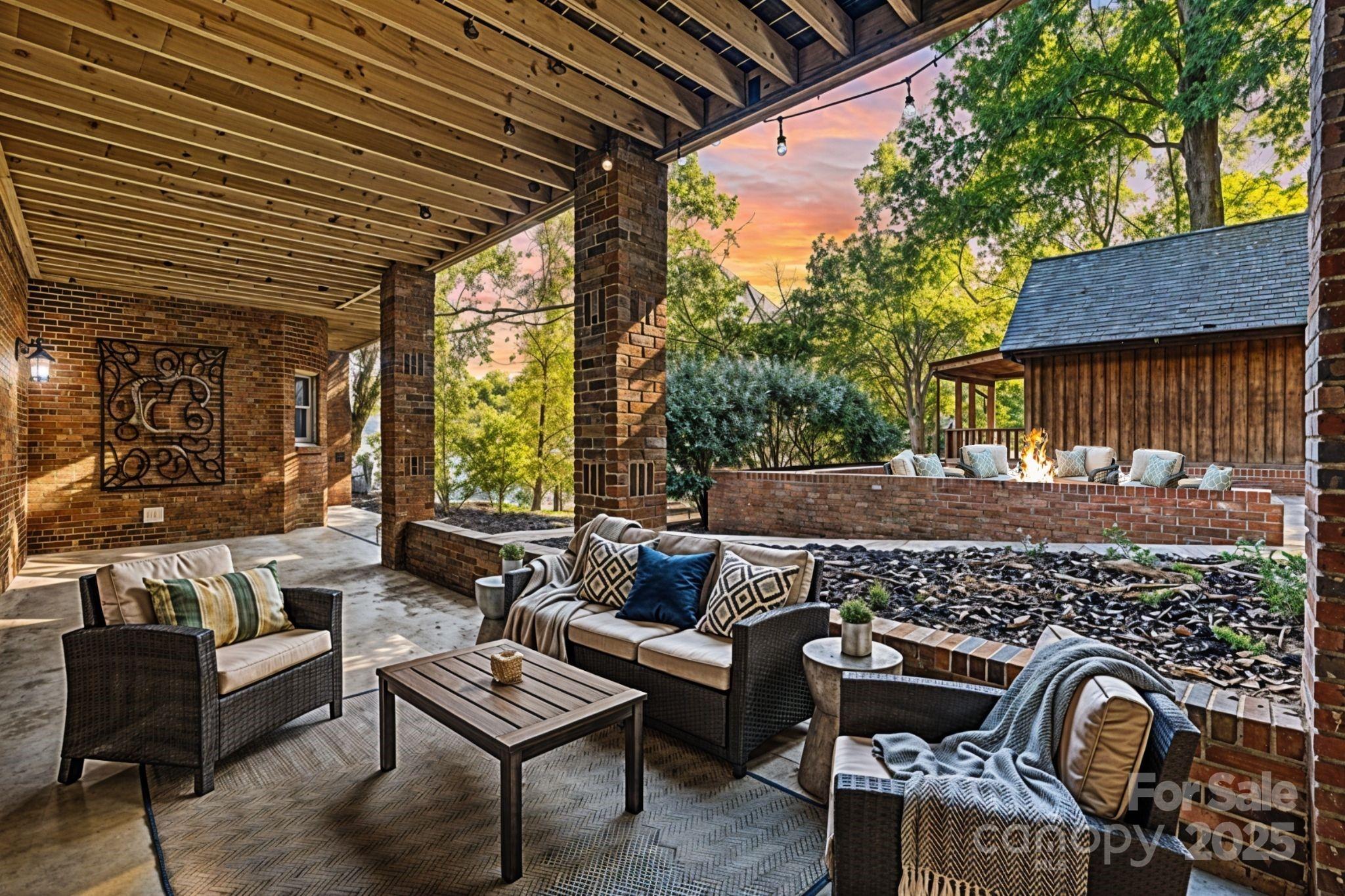 3475 Pikeview Road Fort Mill, SC 29715 - Photo 38 of 48 a outdoor living space with furniture and a rug