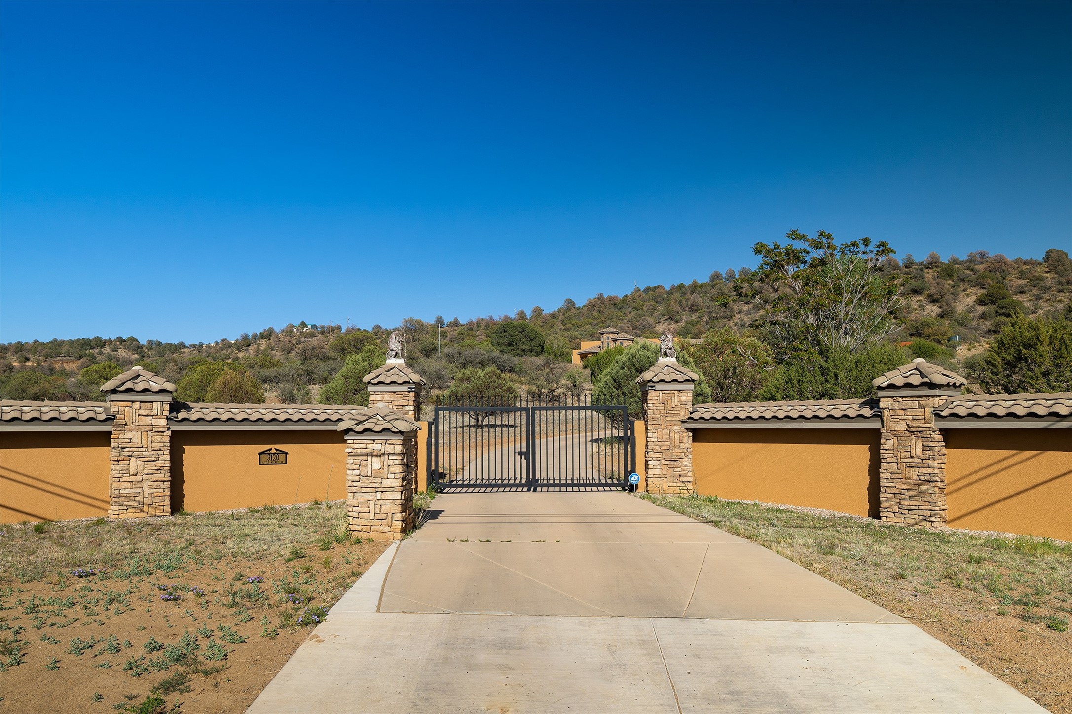 3120 Little Walnut Road Silver City, NM 88061 - Photo 78 of 88 Main Front Entry Gate