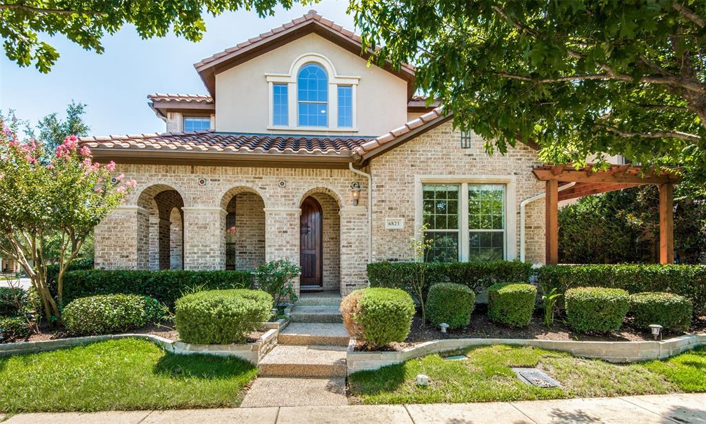 6821 Camino Rio Irving, TX 75039 - Photo 1 of 1 a view of a house with a yard and plants