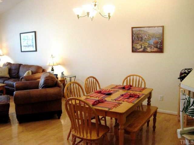 10463 Dapping Drive Raleigh, NC 27614 - Photo 5 of 12 a dinning room with furniture and wooden floor