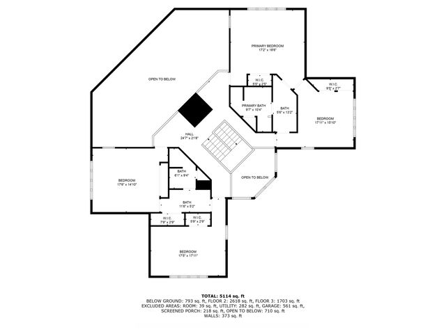 a view of a lake with a garden