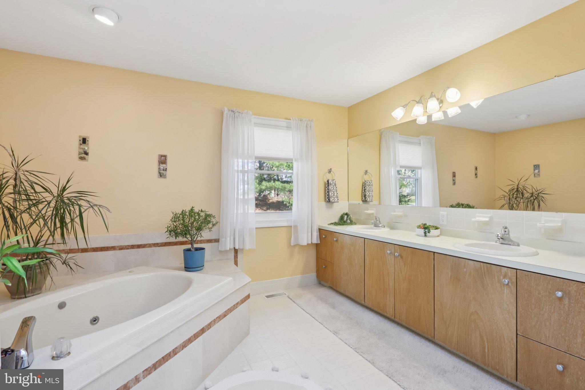 1 Daisy Lane Ambler, PA 19002 - Photo 21 of 53 a large bathroom with a large tub and sink