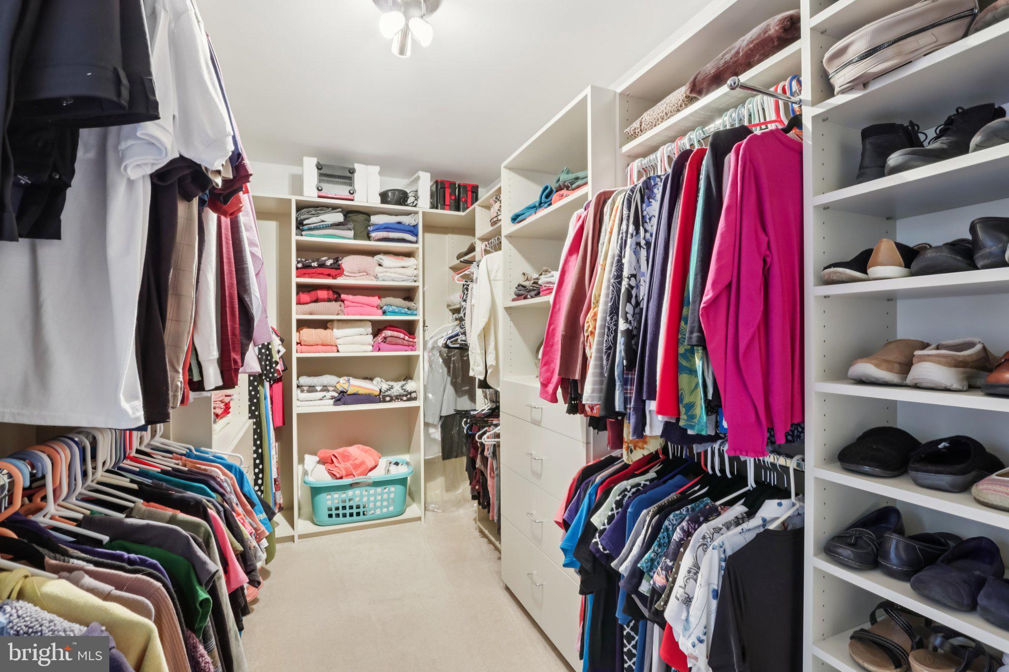 1 Daisy Lane Ambler, PA 19002 - Photo 23 of 53 a view of walk in closet with clothes and shoes