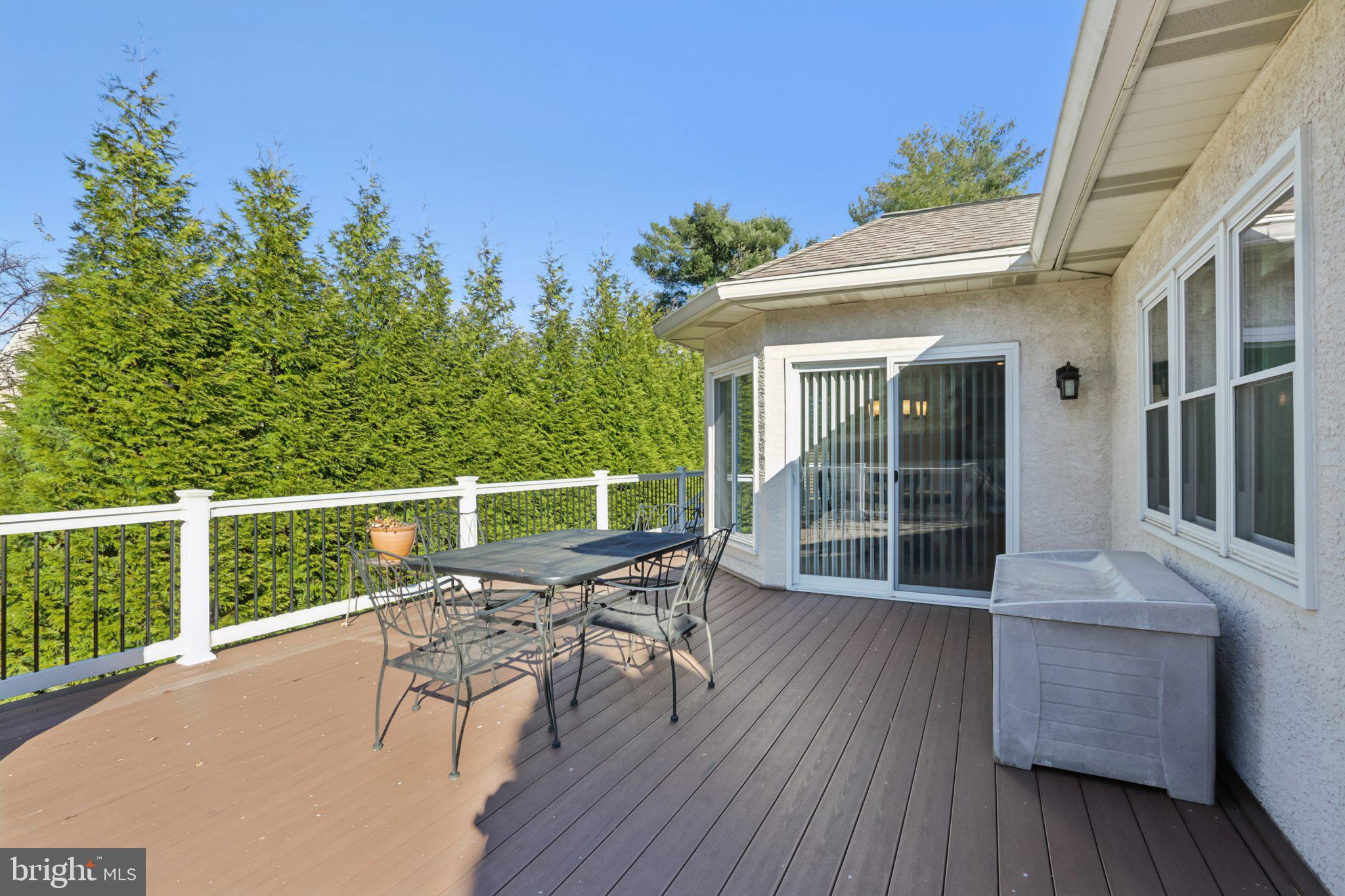 1 Daisy Lane Ambler, PA 19002 - Photo 44 of 53 a view of a two chairs and table in the balcony
