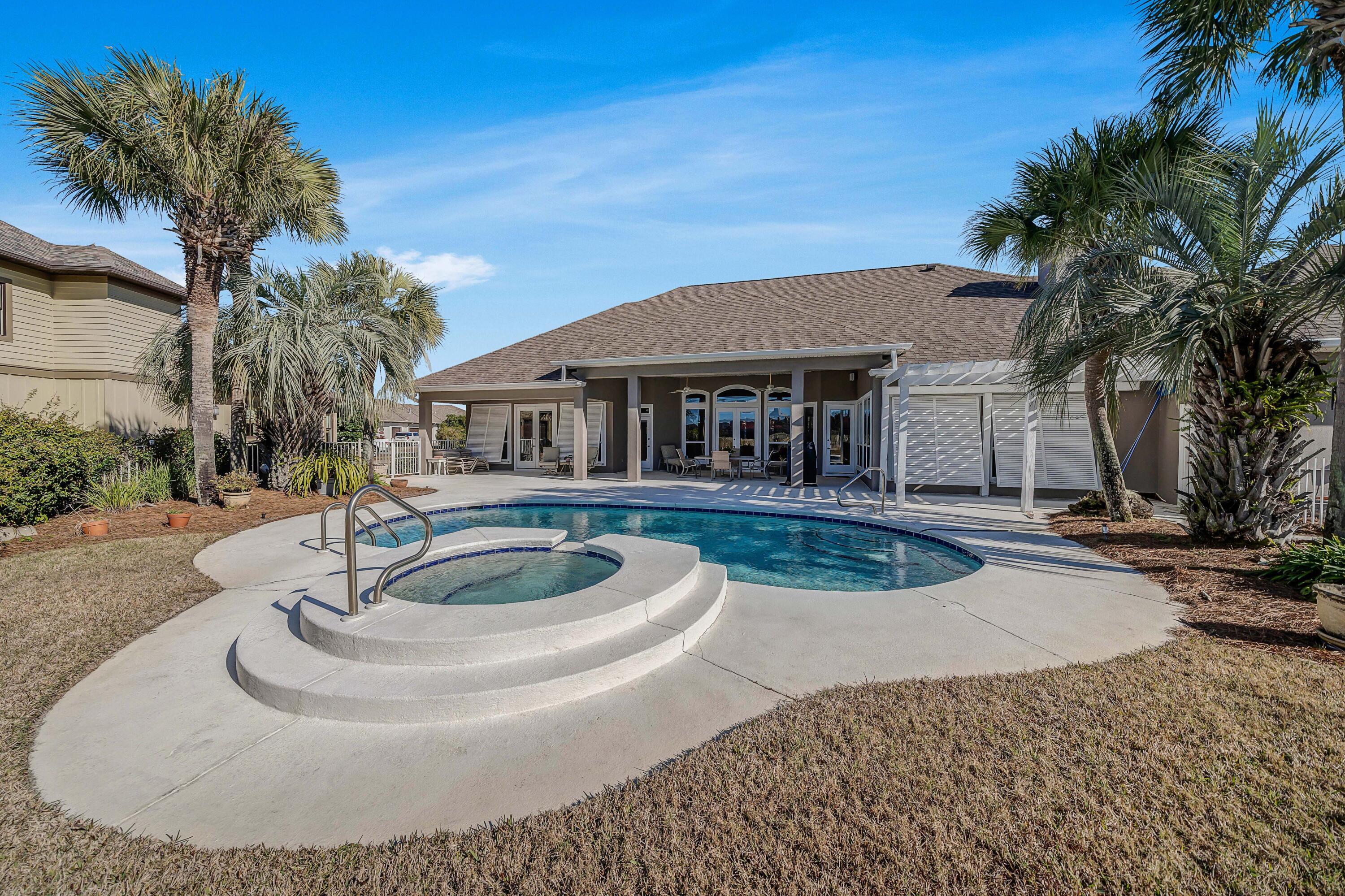 3601 Dragon's Ridge Road Panama City Beach, FL 32408 - Photo 57 of 62 a view of a house with a sink and yard