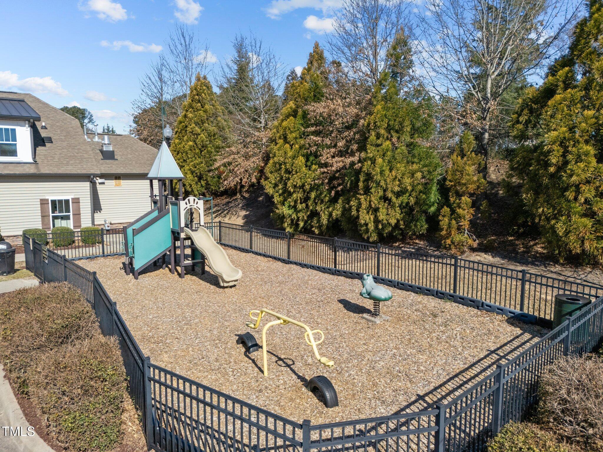7520 Channery Way Raleigh, NC 27616 - Photo 46 of 47 swimming pool view with a seating space