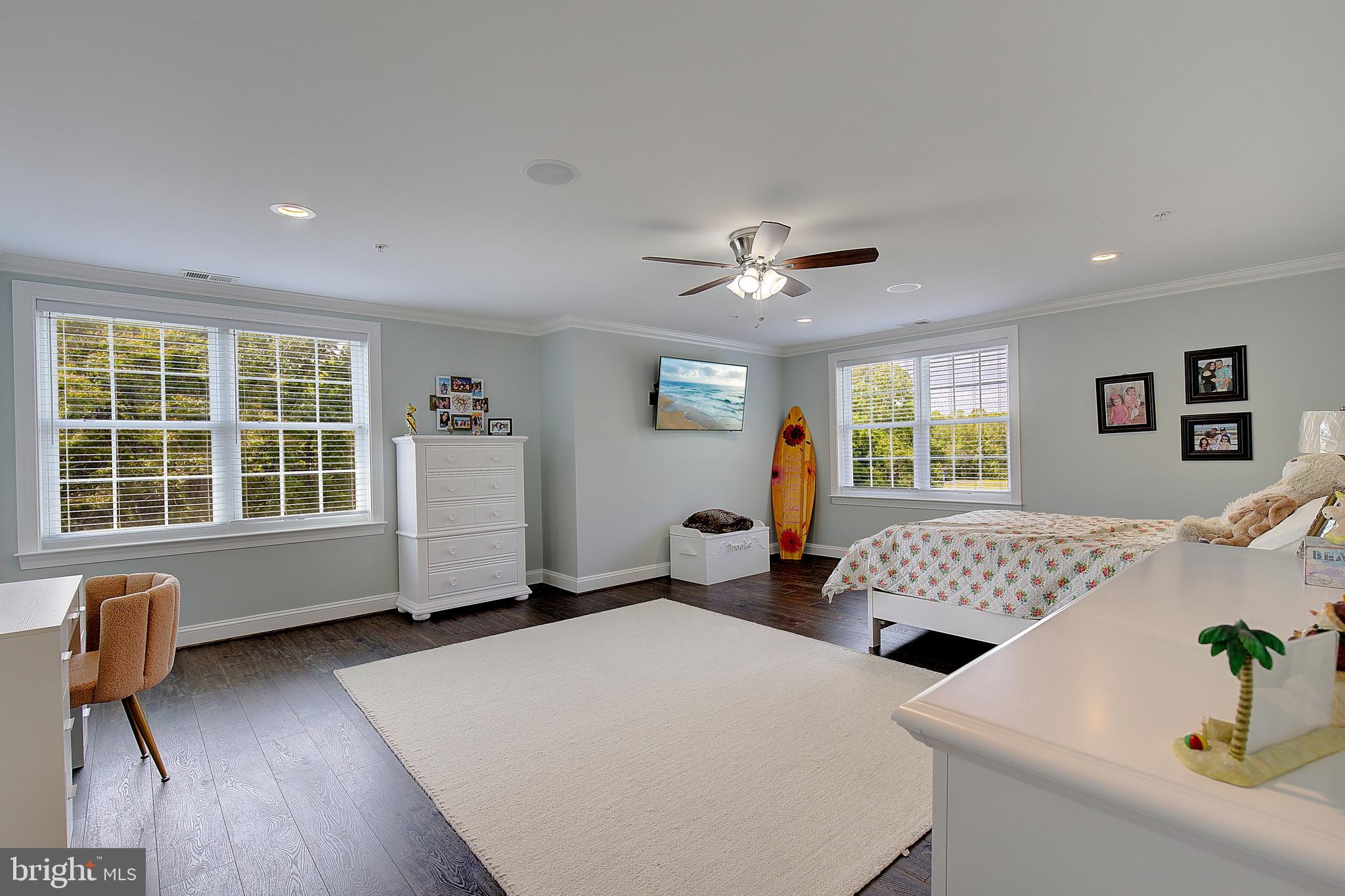2393 Garrity Road St. Leonard, MD 20685 - Photo 45 of 76 Bright upstairs bedroom with hardwood floors