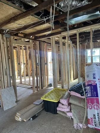 a view of a living room