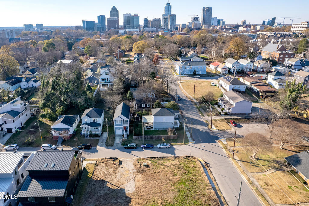 405 Alston Street Raleigh, NC 27601 - Photo 6 of 14 an aerial view of a city with lots of residential buildings