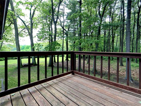 30 Sedgemeadow Road Wayland, MA 01778 - Photo 30 of 30 a view of balcony with wooden floor and fence