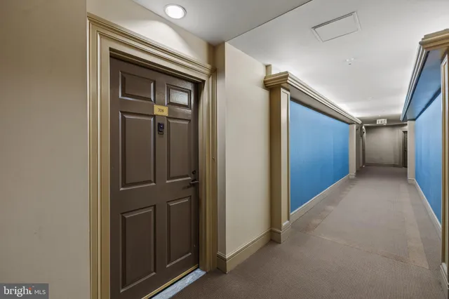 a view of a room with closet area