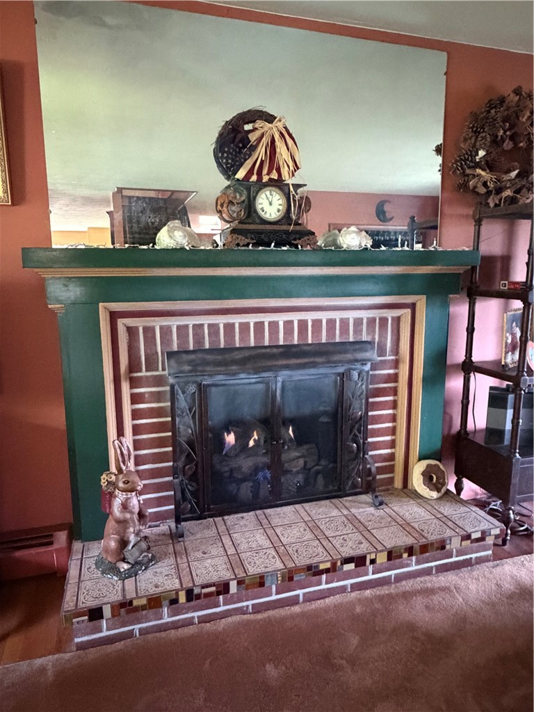 3268 Reading Road Reading, NY 14891 - Photo 11 of 43 Living Room Fireplace