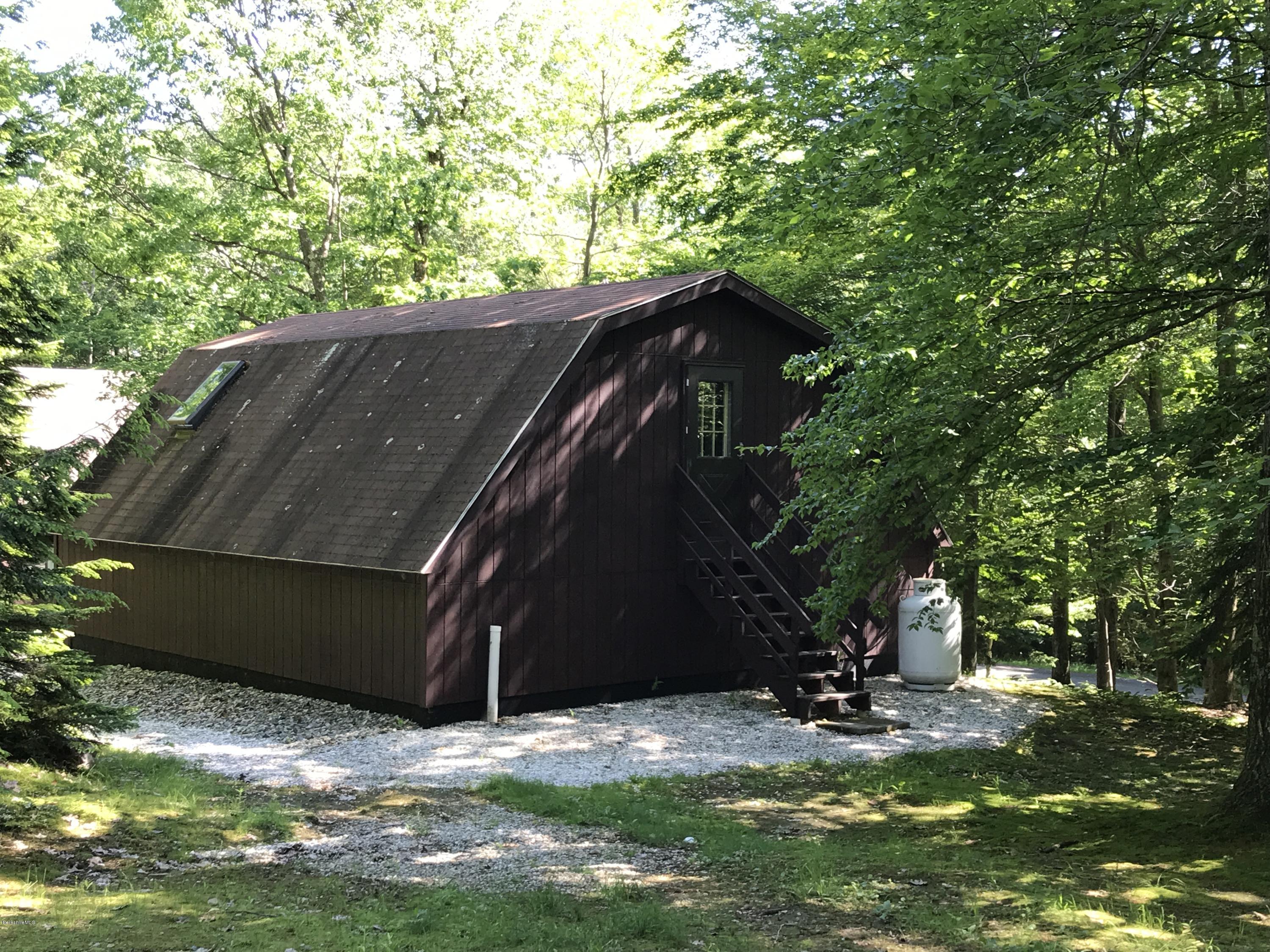185 South County Road Florida, MA 01343 - Photo 5 of 29 up close back of garage