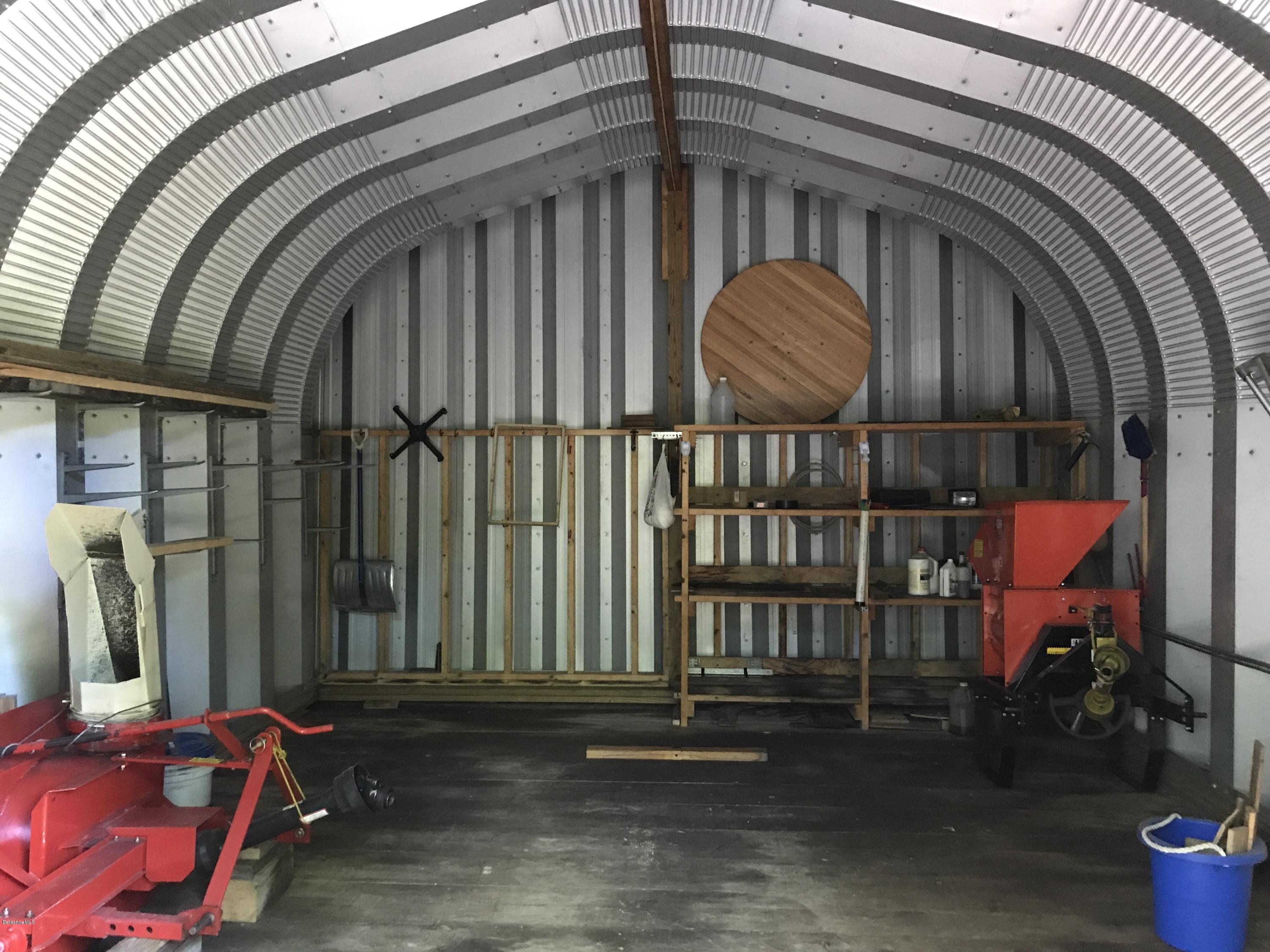 185 South County Road Florida, MA 01343 - Photo 9 of 29 inside metal shed