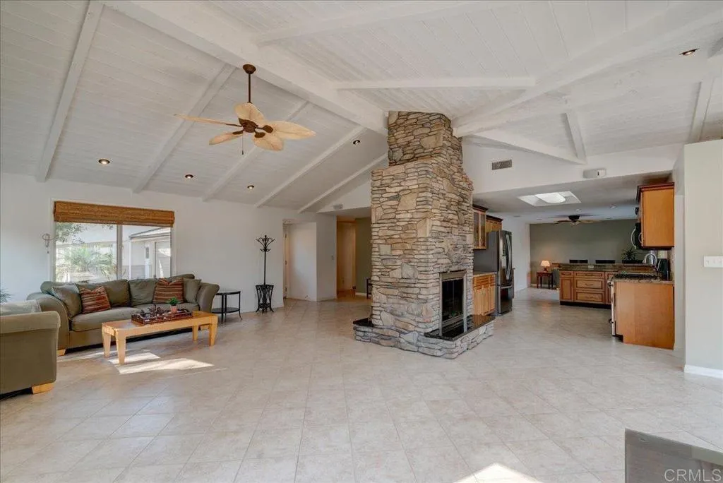 15753 Lyons Valley Road Jamul, CA 91935 - Photo 7 of 47 a living room with furniture and a fireplace