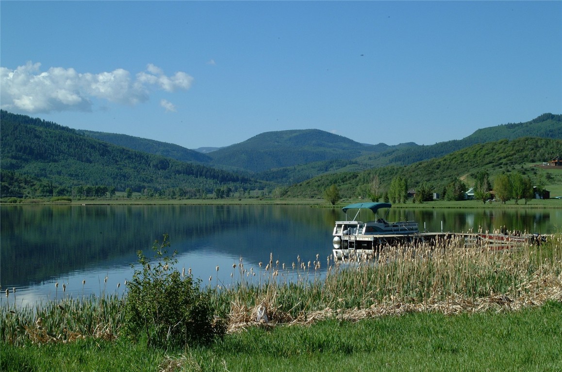 30105 Harrison Trail Steamboat Springs, CO 80487 - Photo 24 of 25 a view of a lake in middle of the town
