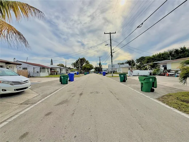 a view of street with cars