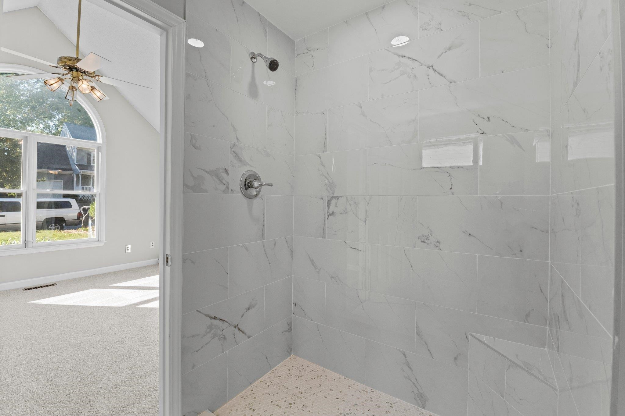 4405 Birmingham Way Raleigh, NC 27604 - Photo 8 of 24 Updates include new vanities, walk in shower, new tile and countertops Master Bath/Spa