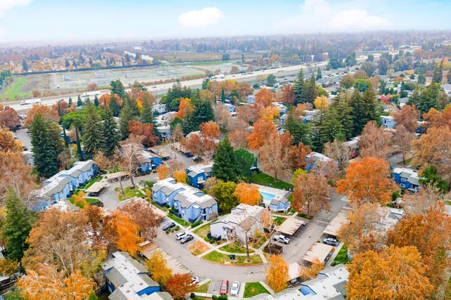 a city view with lake view and mountain view