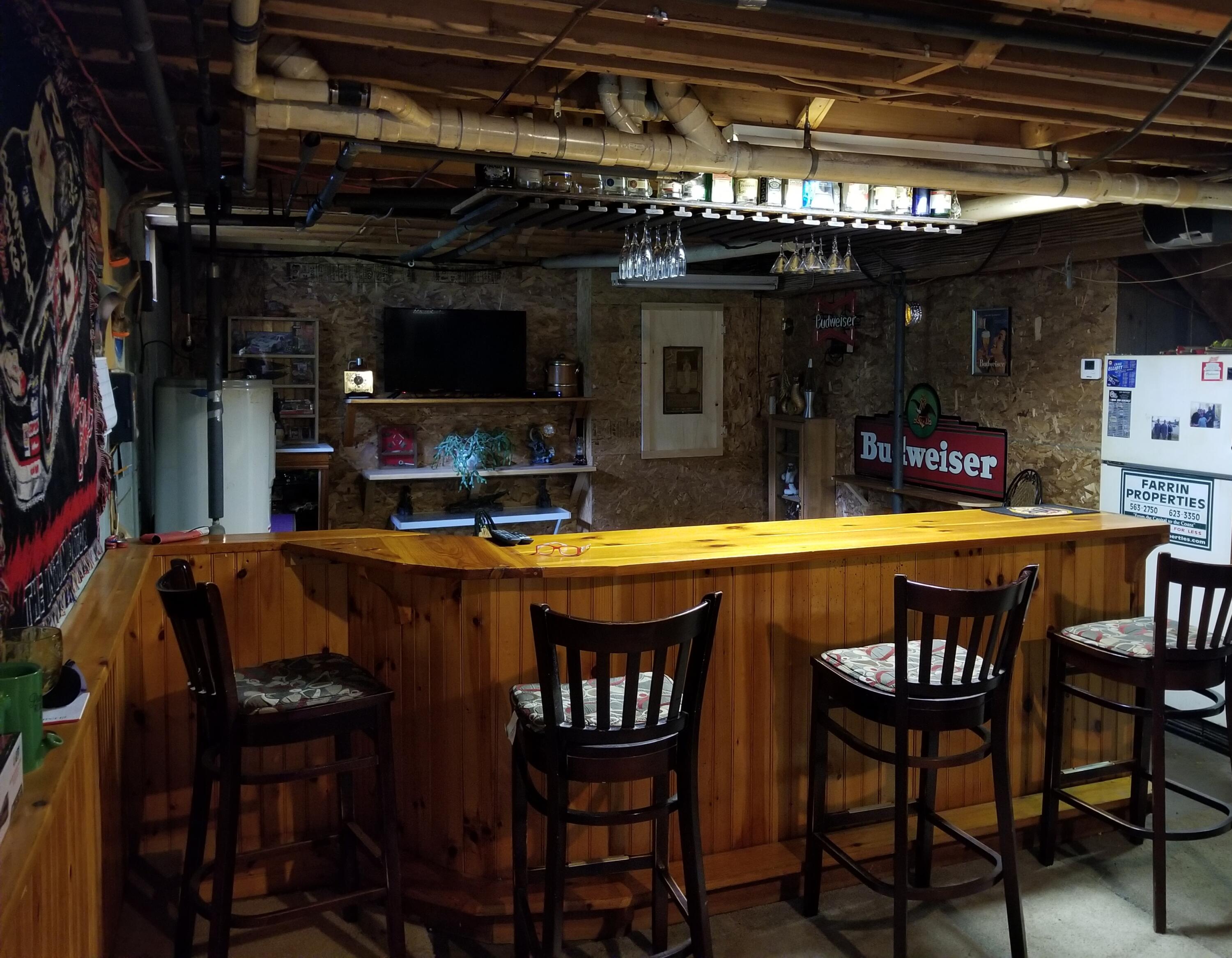 247 Foster Road Bristol, ME 04564 - Photo 23 of 42 basement bar