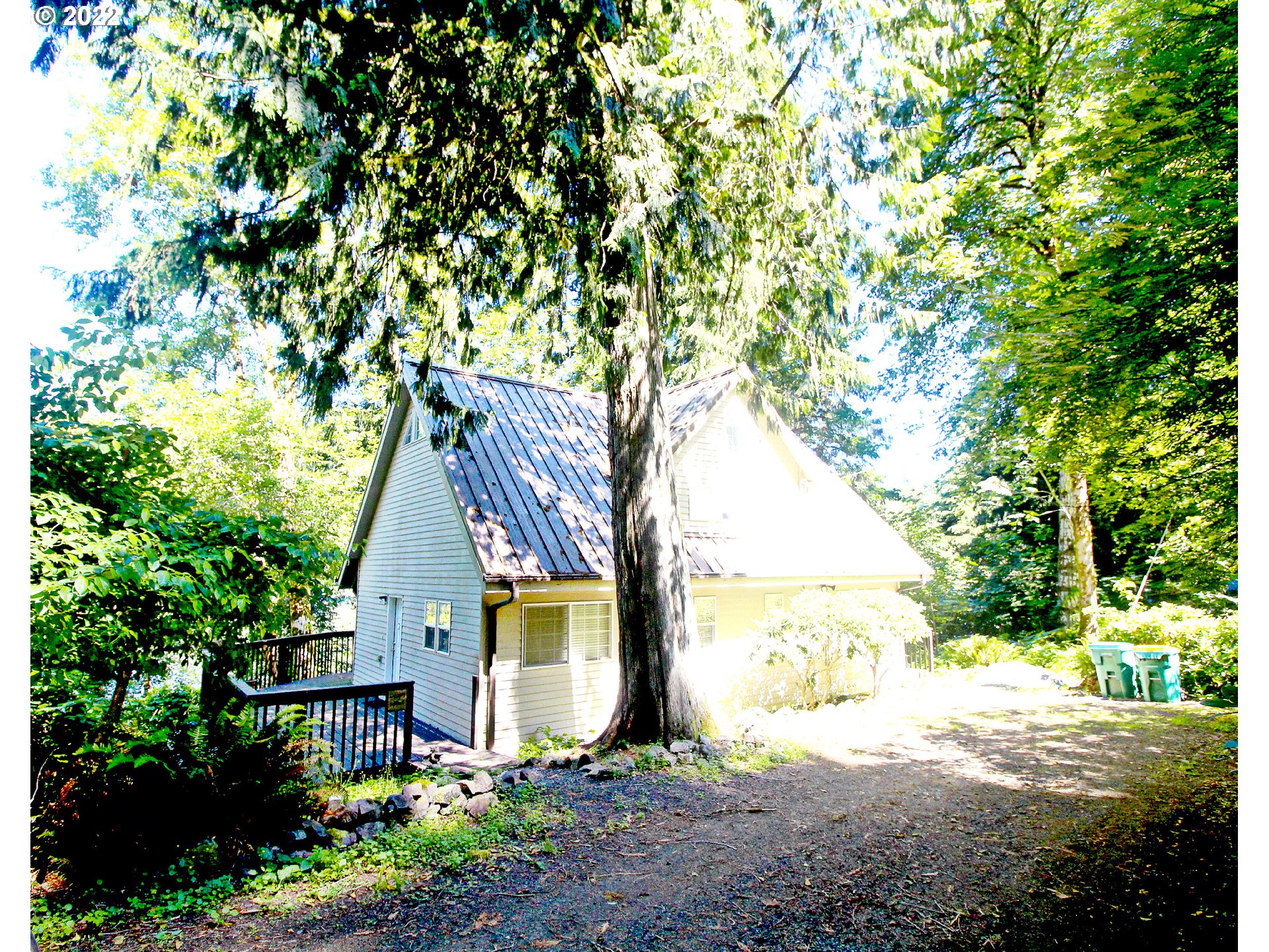 71403 Fishhawk Road Birkenfeld, OR 97016 - Photo 22 of 31 a view of backyard of house with green space